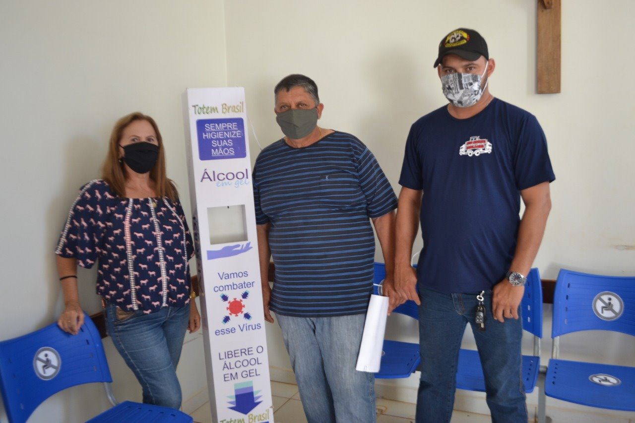 TOTEM DISPLAY DE ALCOOL EM GEL